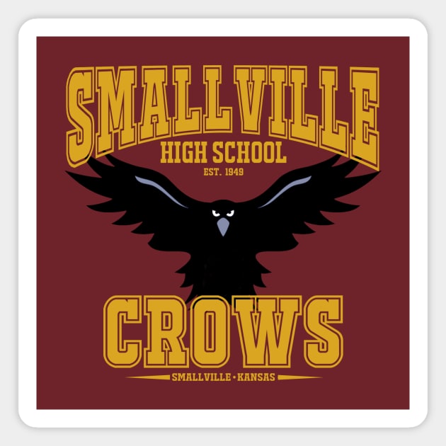 Smallville: Home of the Crows Magnet by A Nerd Grows in Brooklyn